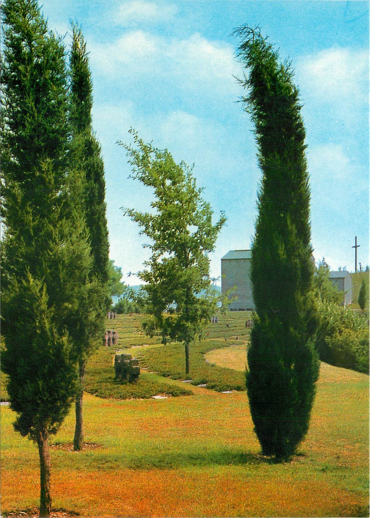 CPM Deutscher Soldatenfriedhof Costermano Italien 