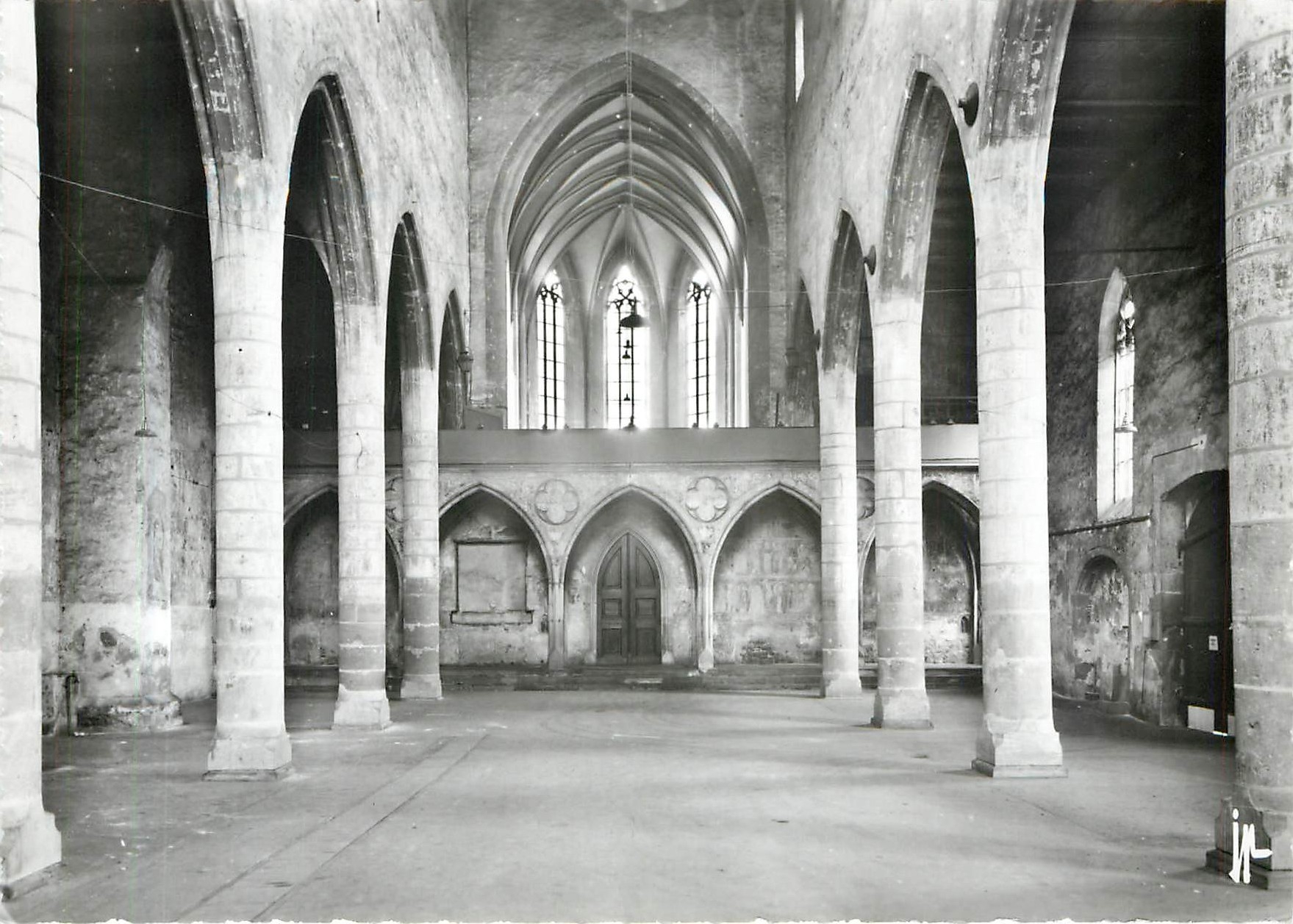 Guebwiller (Haut-Rhin) — Église des Dominicains, nef principale et jubé — Studio Jean-Paul