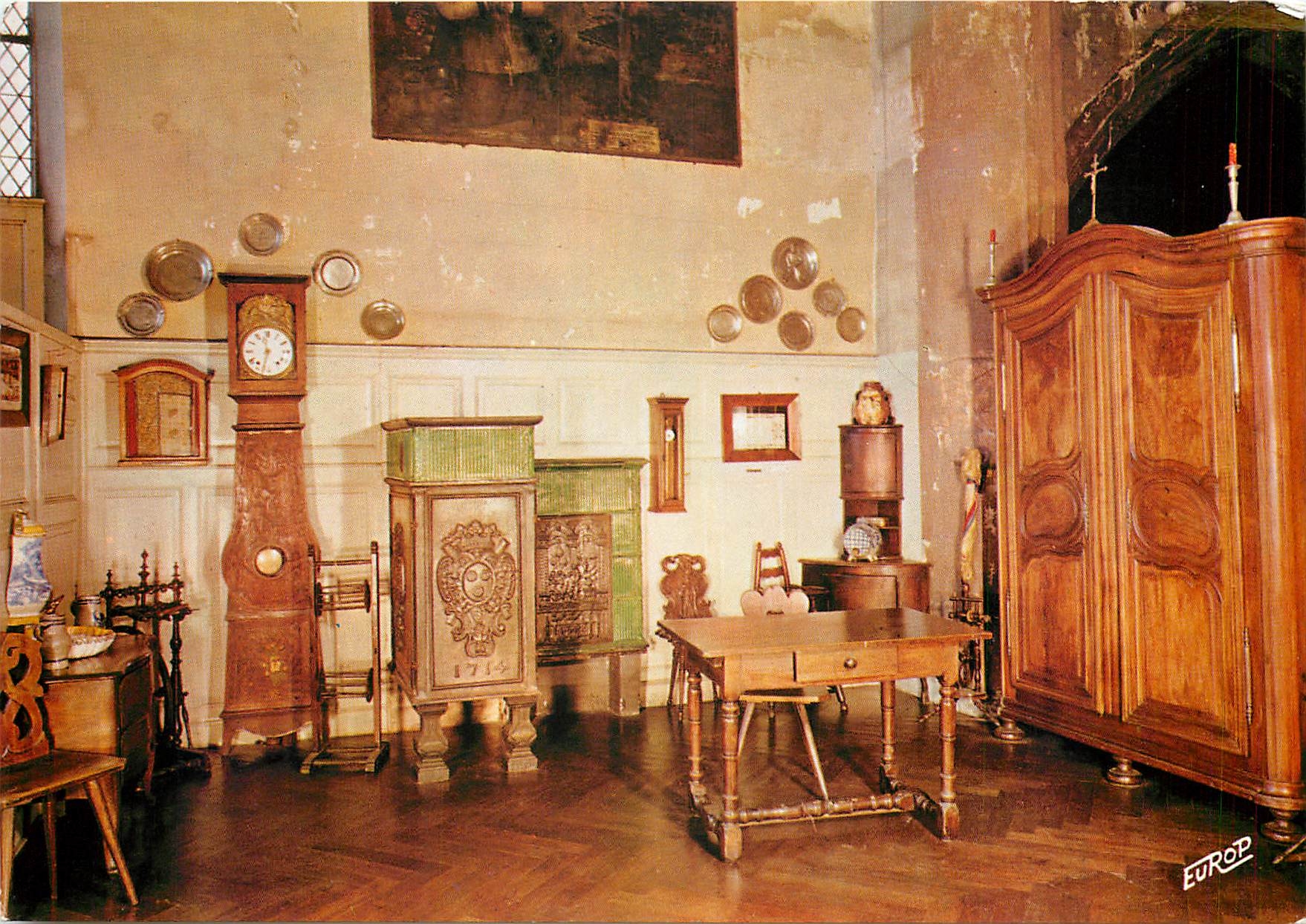 Guebwiller (Ht-Rhin) — Musée du Florival, Chambre Alsacienne — Édition de l'Europe, Pierron