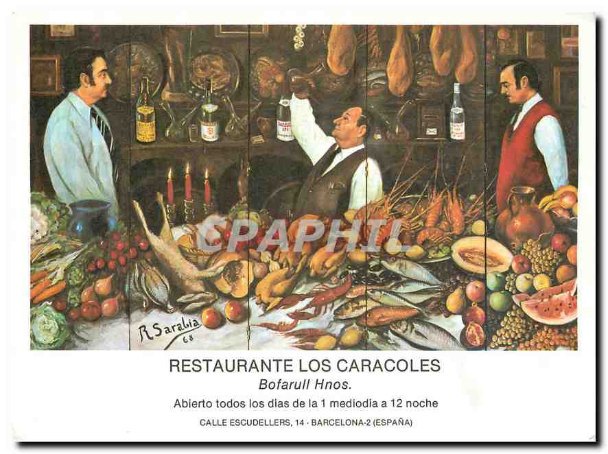 CPM Restaurante Los Caracoles Barcelona Spain 