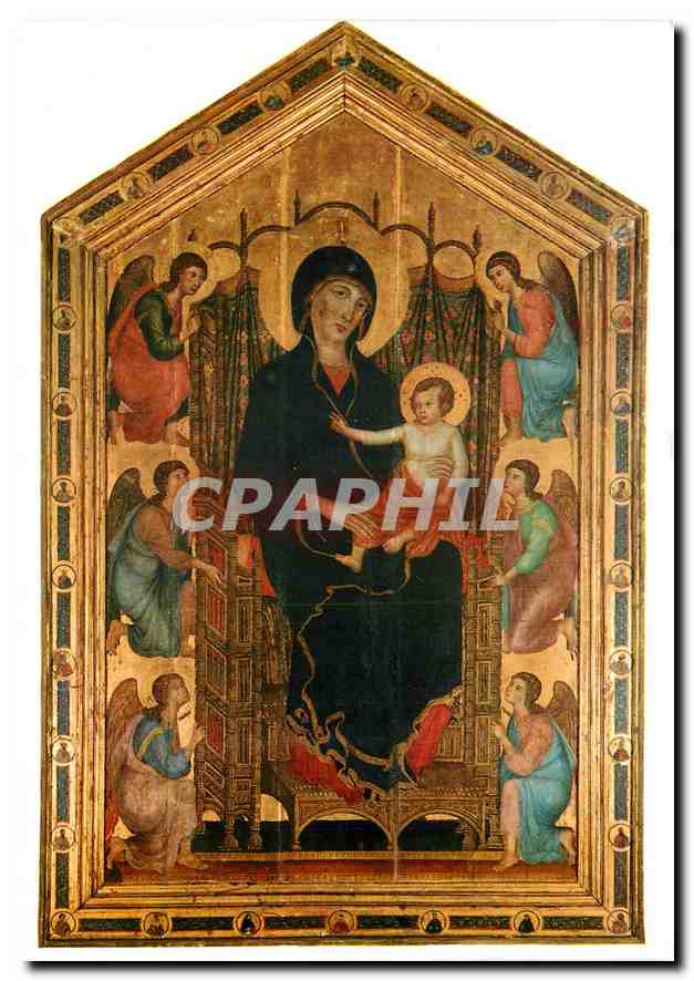 CPM Firenze Galleria Uffizi Duccio di Buoninsegna 