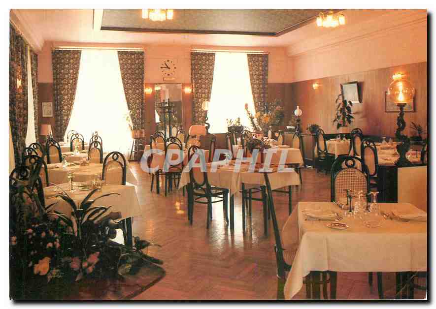CPM Buffet de la Gare Restaurant Le Retro Mulhouse 