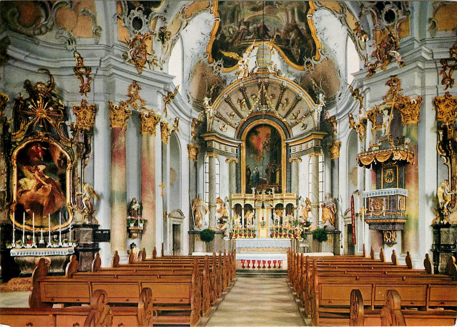 CPM Wurzburg am Main Kappele Innenansicht 