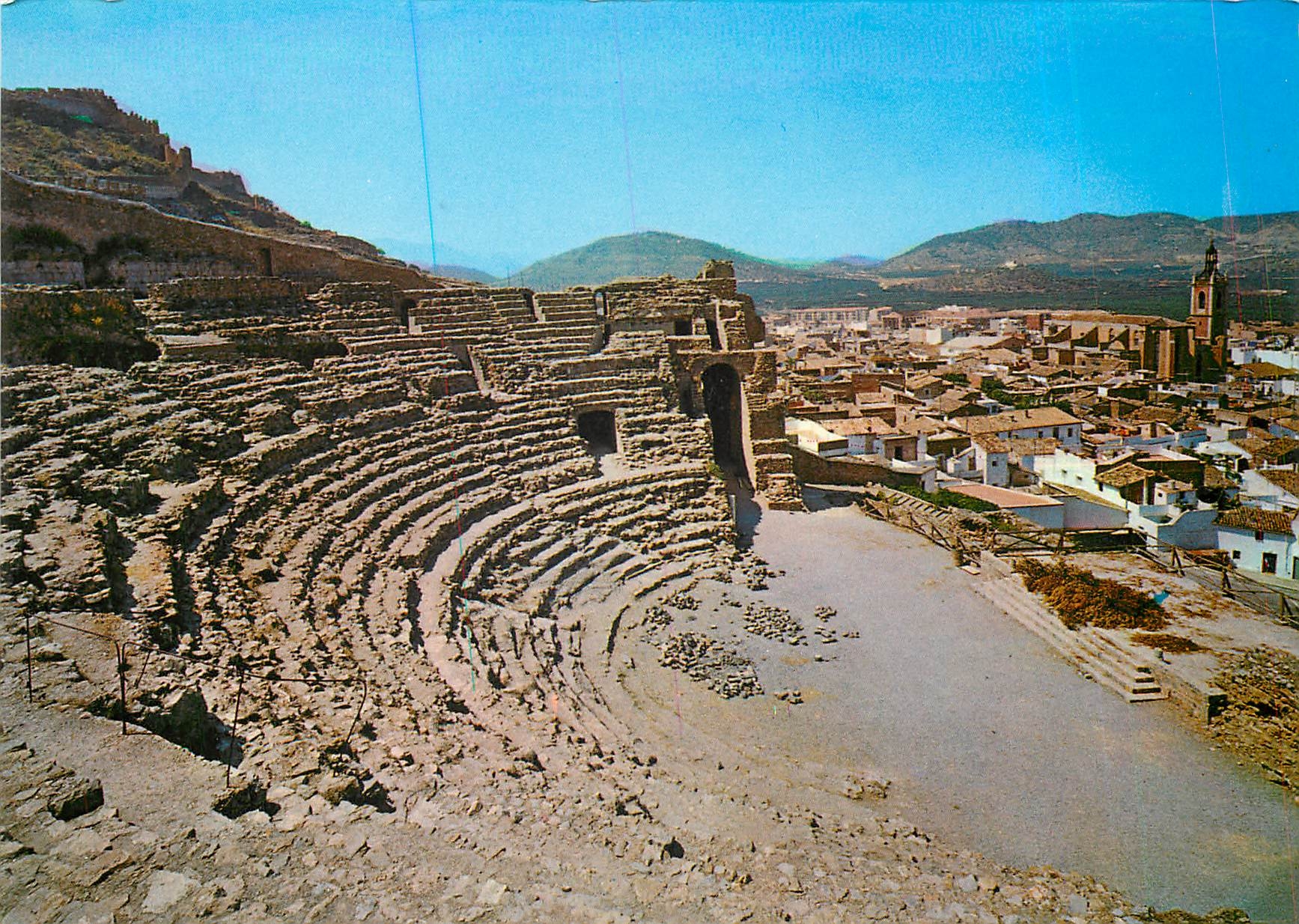 CPM Sagunto Valencia Vue partielle et Theatre Romain 