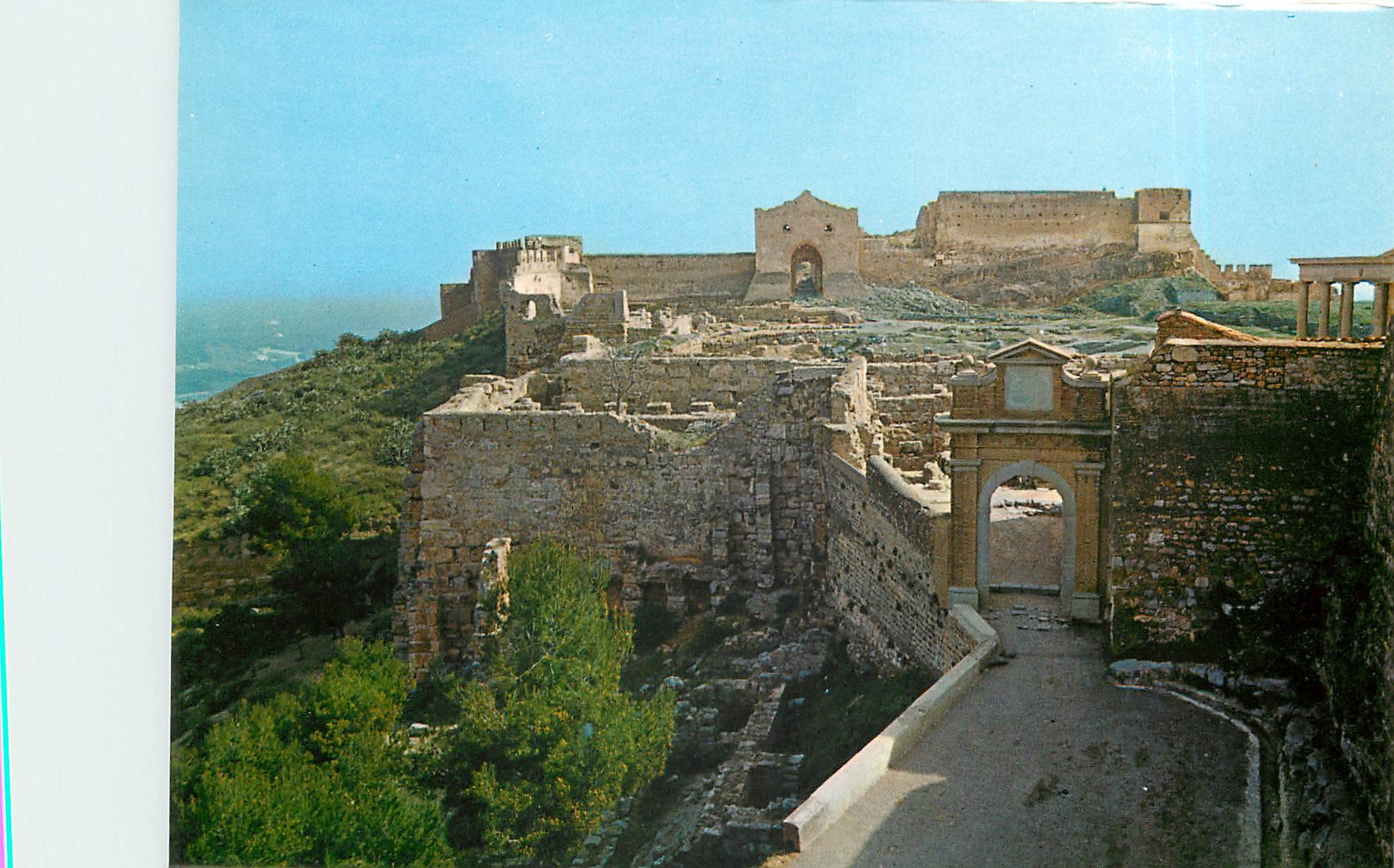 CPM Sagunto Valencia Chateau vue partielle 
