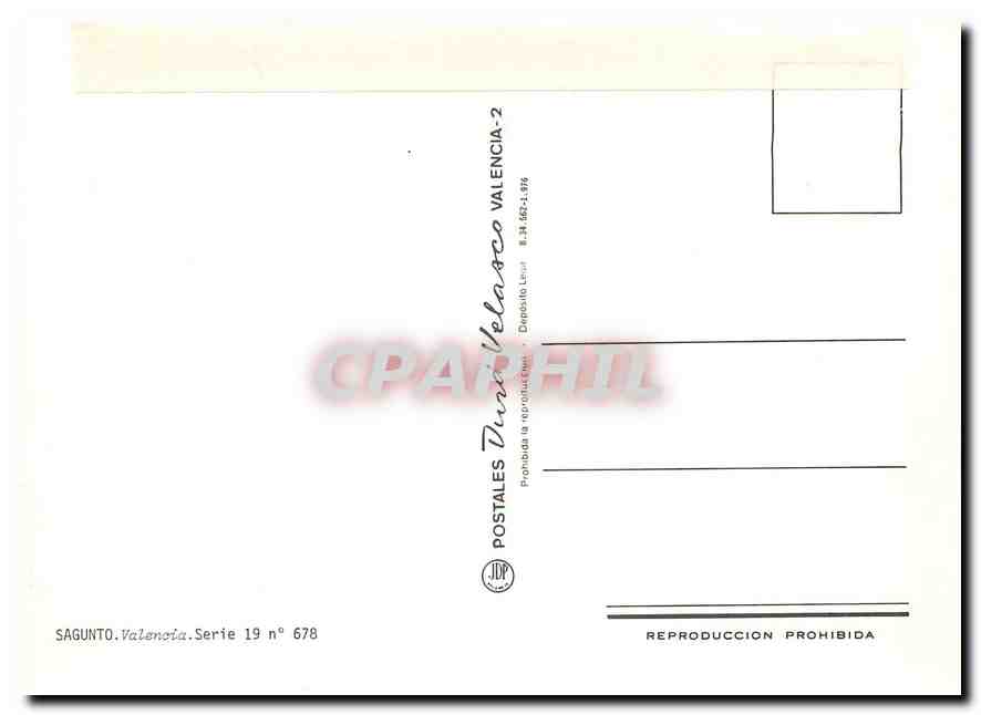 CPM Sagunto Valencia  — Rückseite