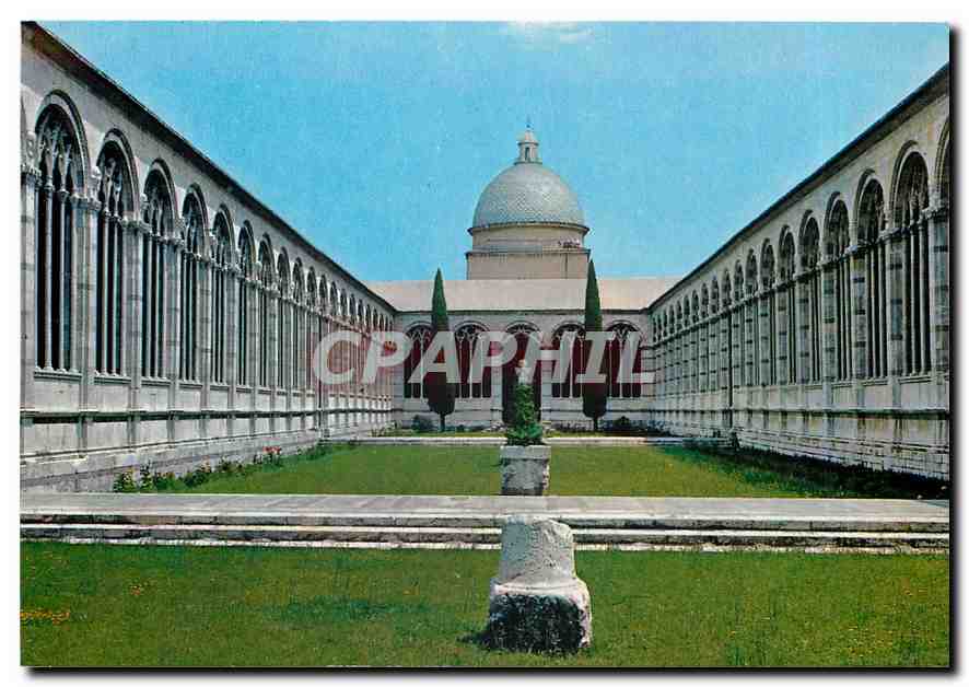 CPM Pisa Camposanto Monumentale Interieur du Quadriportico et Chapelle Dal Pozzo 