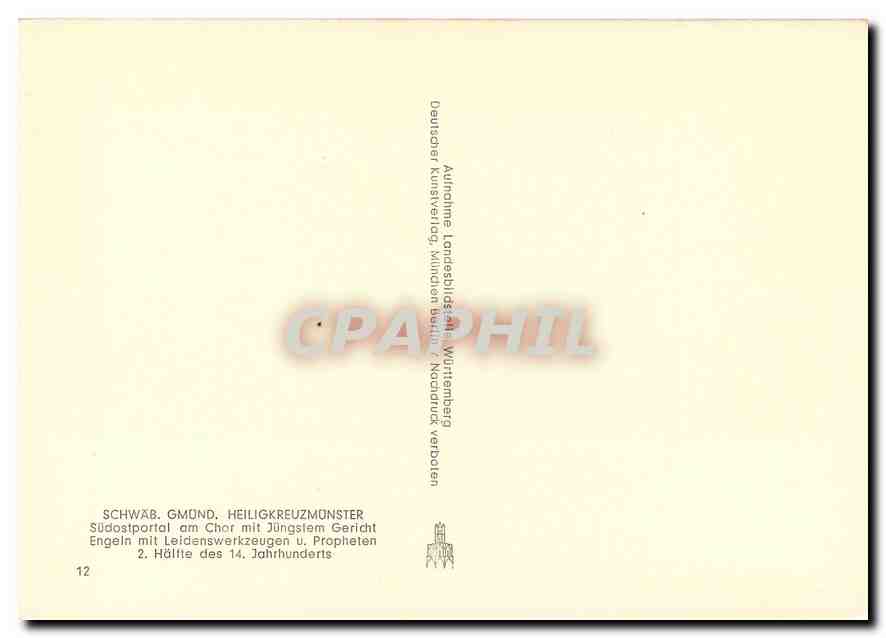 CPM Schwab Gmund Heiligkreuzmunster  — Back