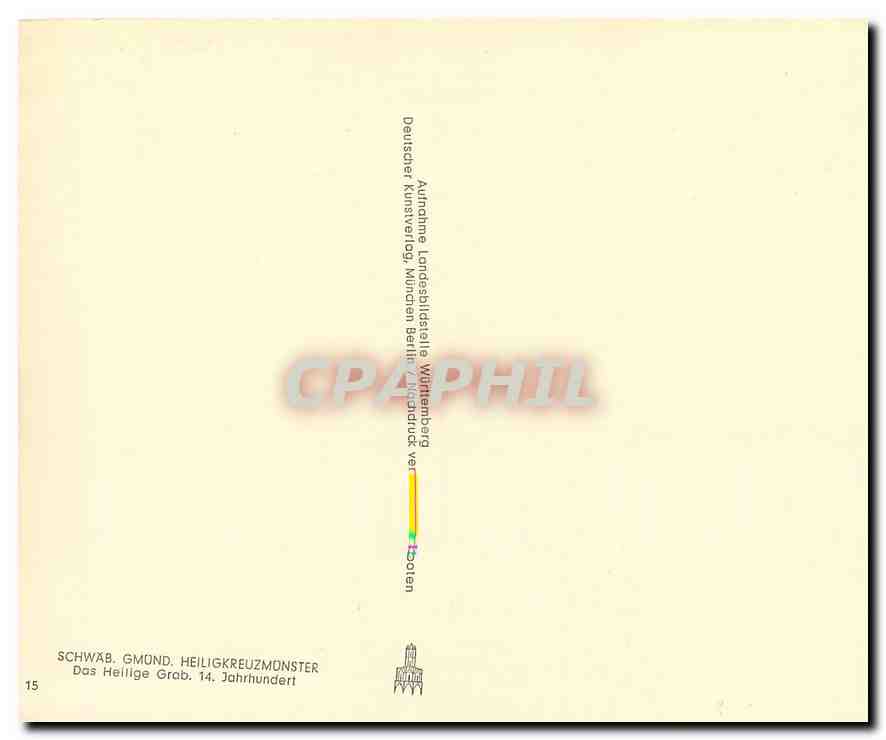 CPM Schwab Gmund Heiligkreuzmunster  — Back