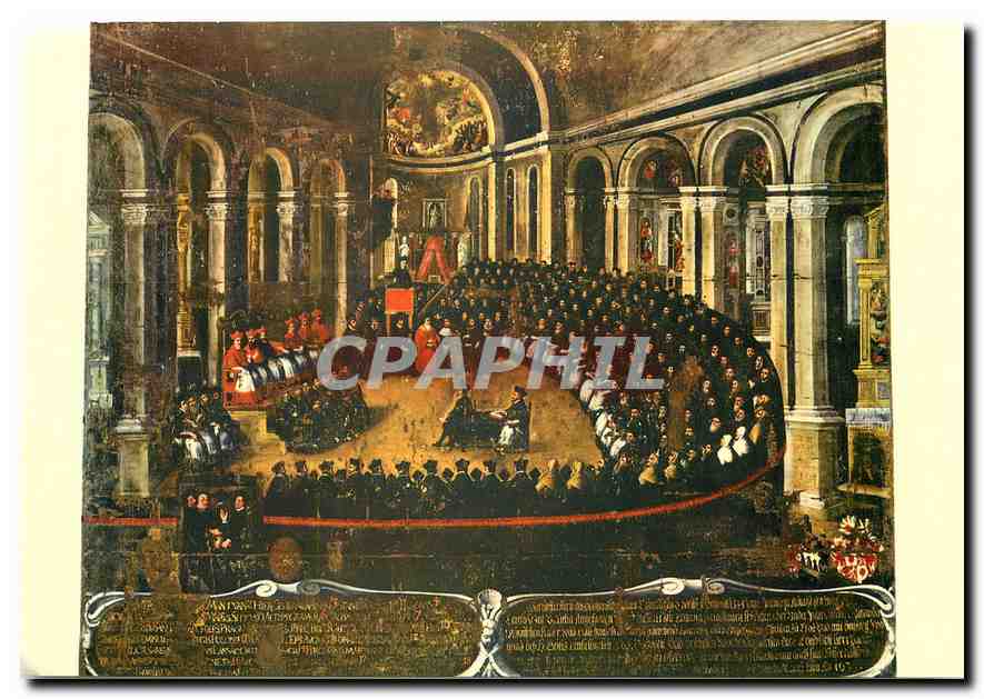 CPM Trento Quadro del Concilio di Trento Basilica di S Maria Maggiore 