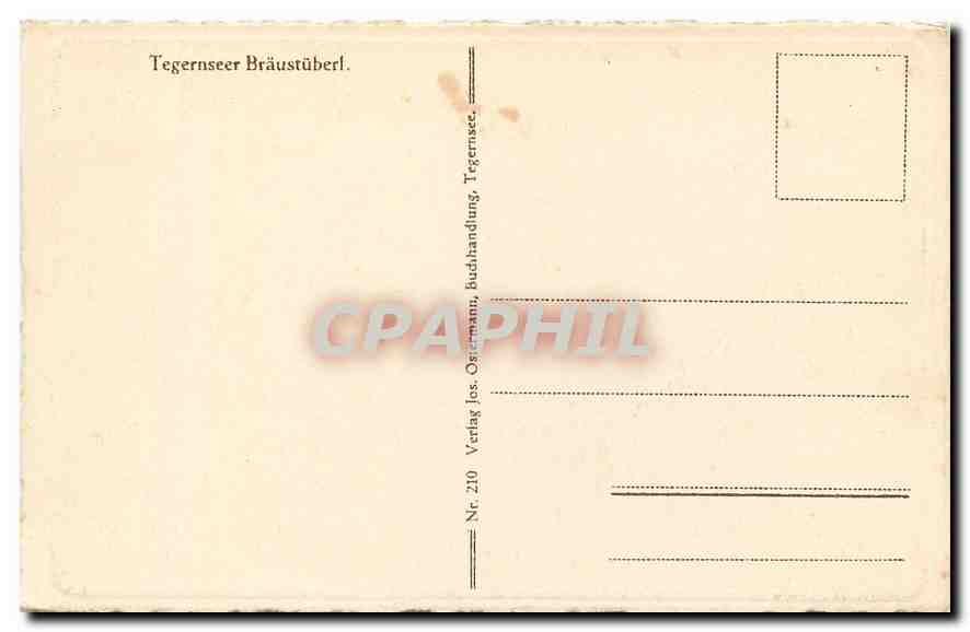 CPM Tegernseer Braustuberl  — Back