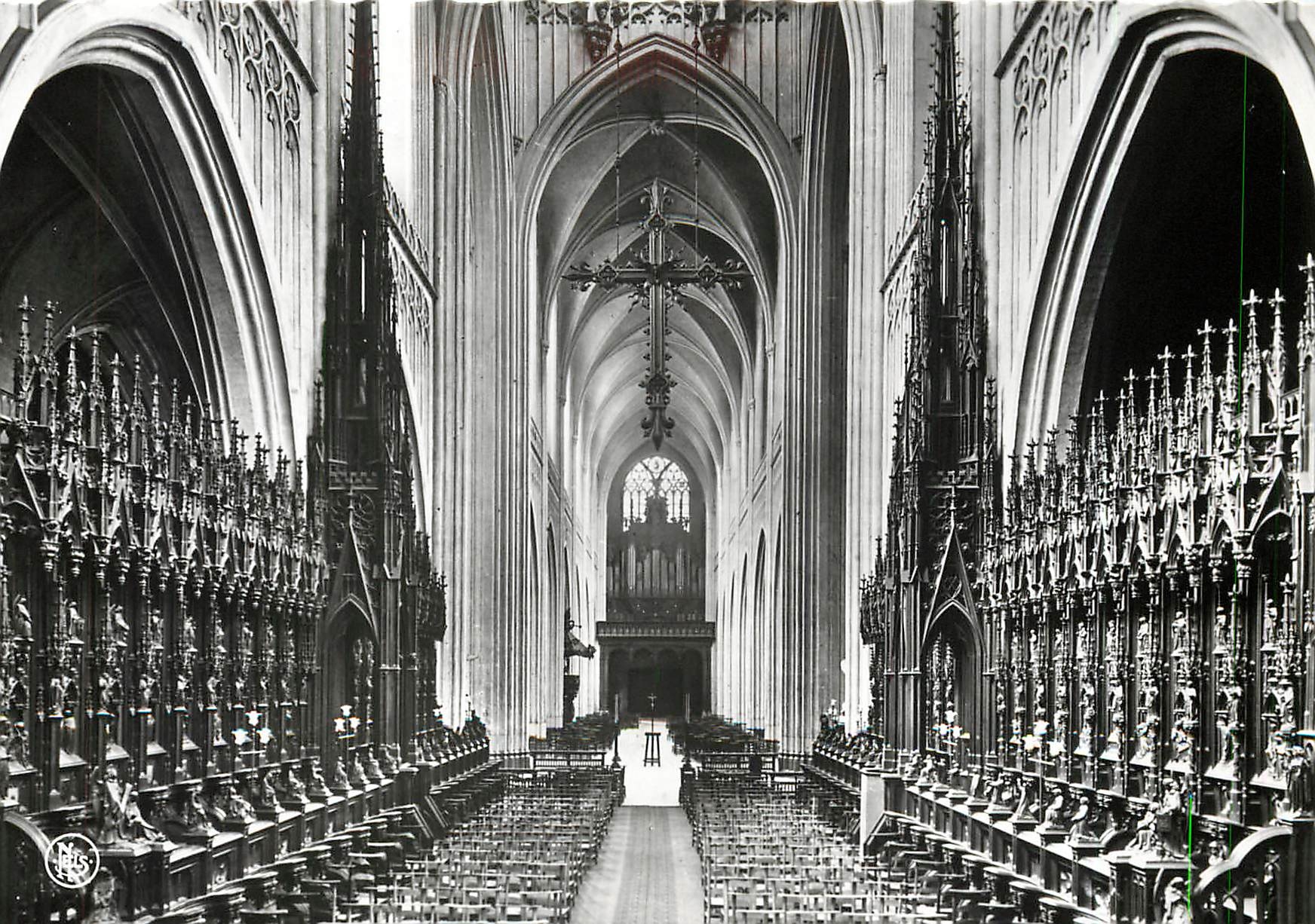 CPM Antwerpen Kathedraal Choeur et Nef contrale  Orgue