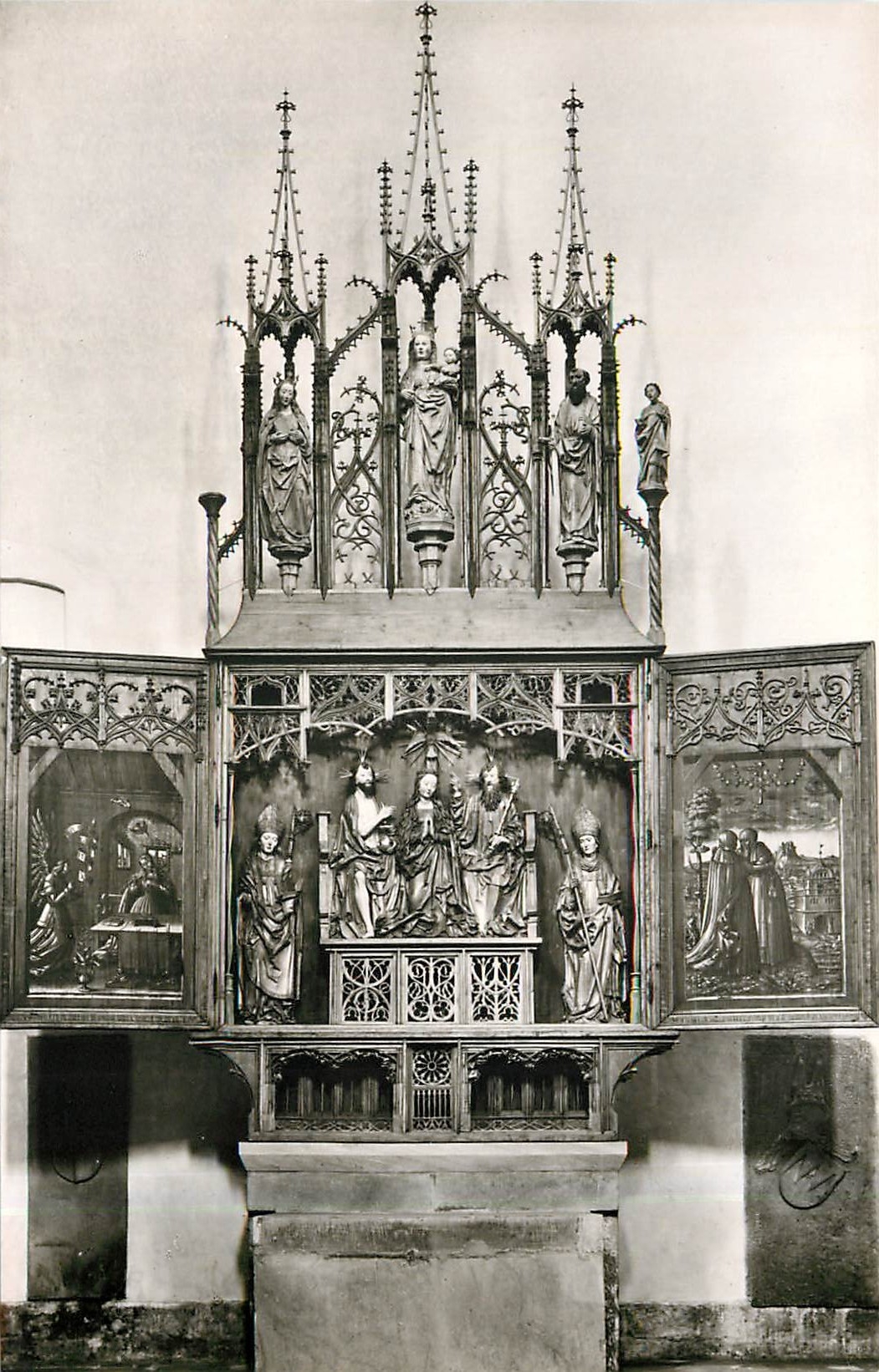 CPM Klosterkirche Alpirsbach um Schwarzwald Hochaltar 