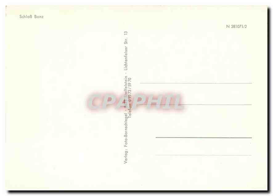 CPM Schloss Banz  — Back