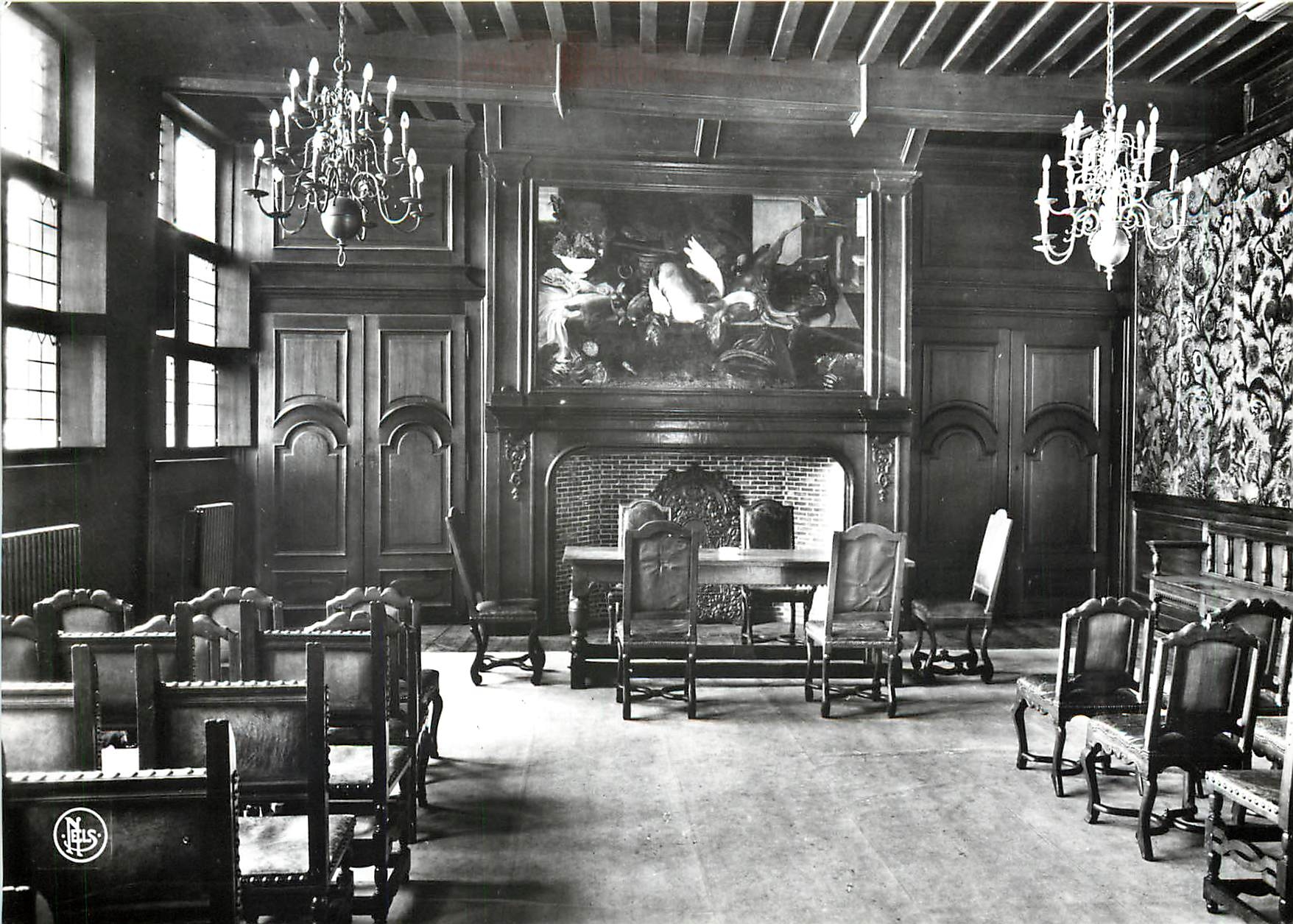 CPM Veurne Stadhuis Trouwzaal Furnes Hotel de Ville Salle de mariage 