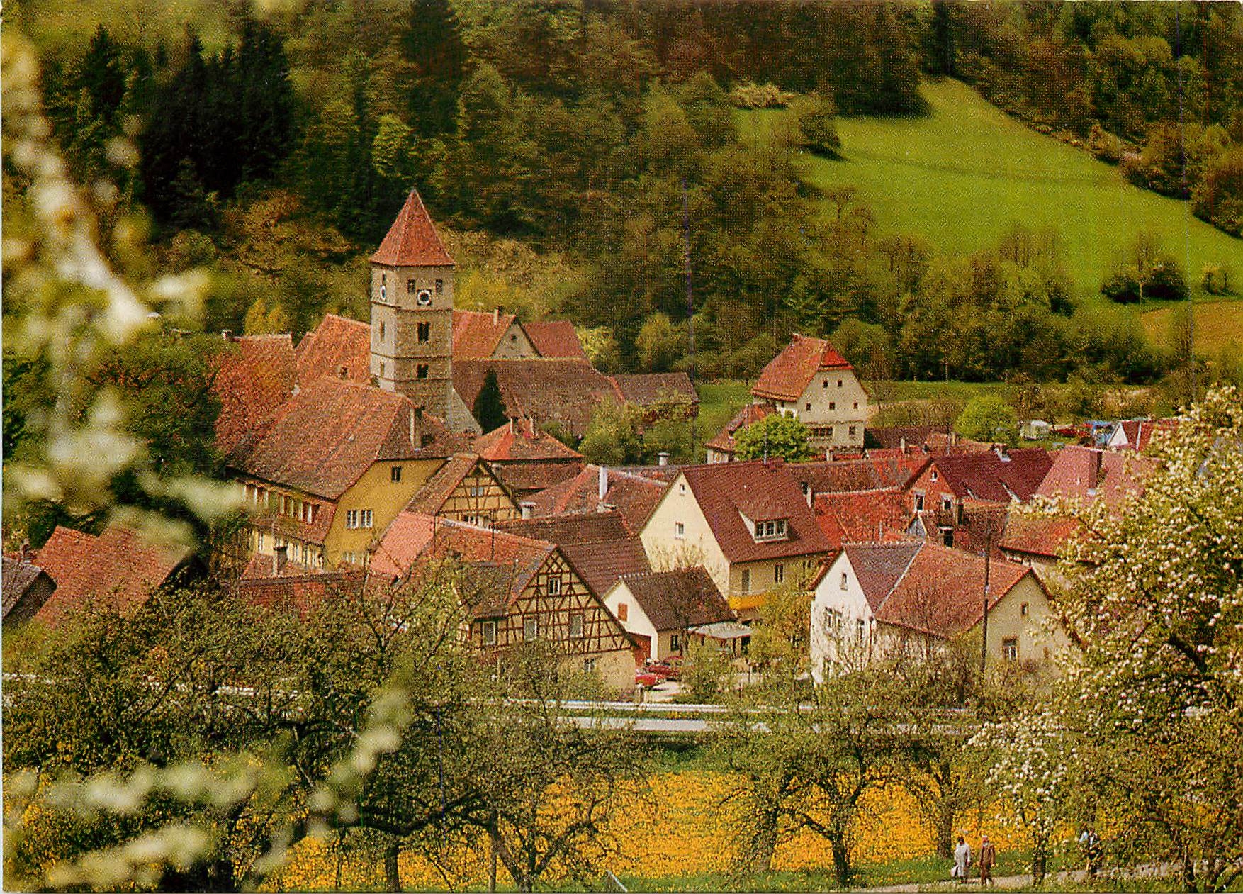CPM Ehemaliges Reichsdorf Defwang bei Rothenburg ob der Tauber 