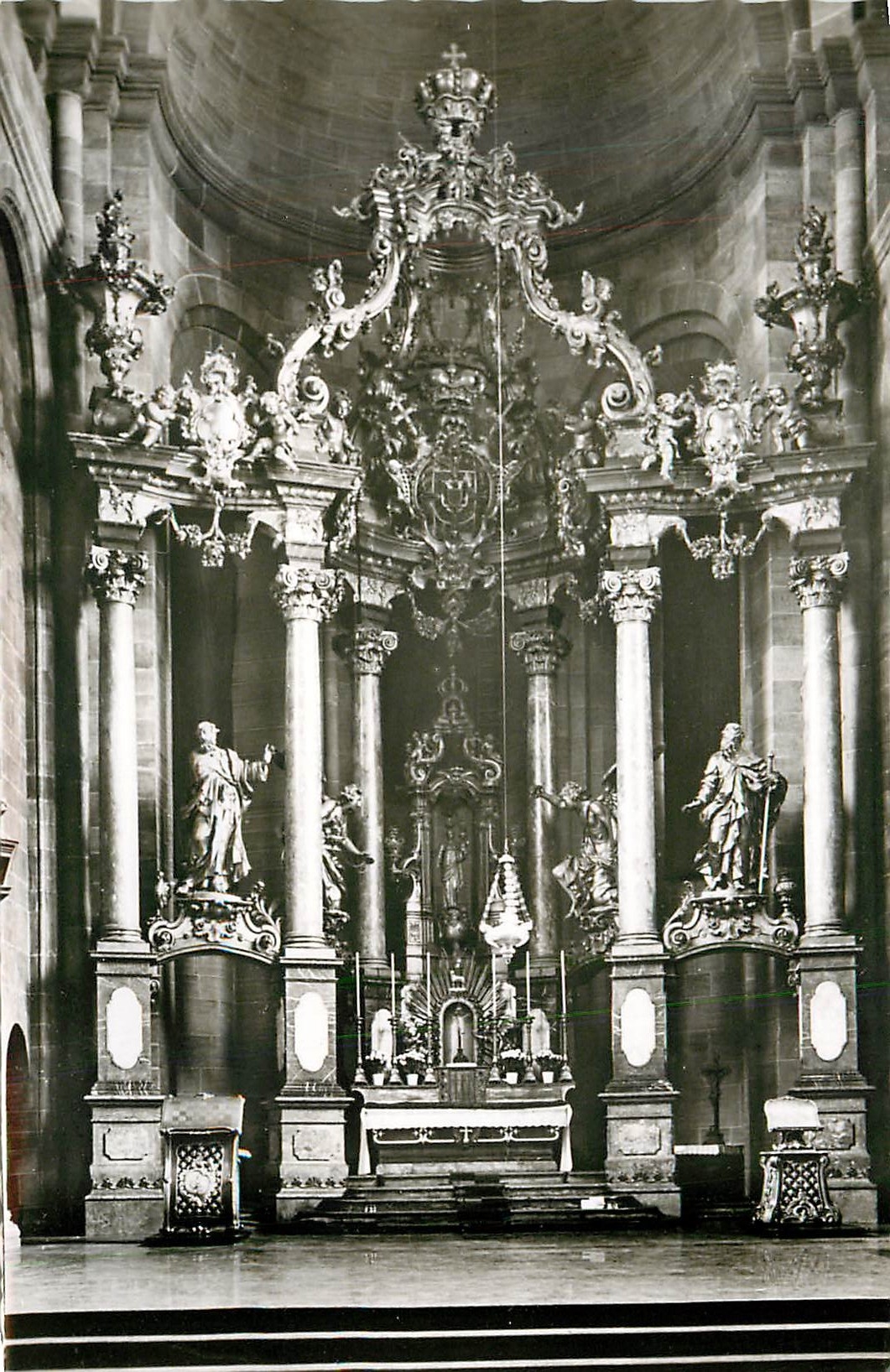CPM Worms am Rheine Dom Hochaltar 