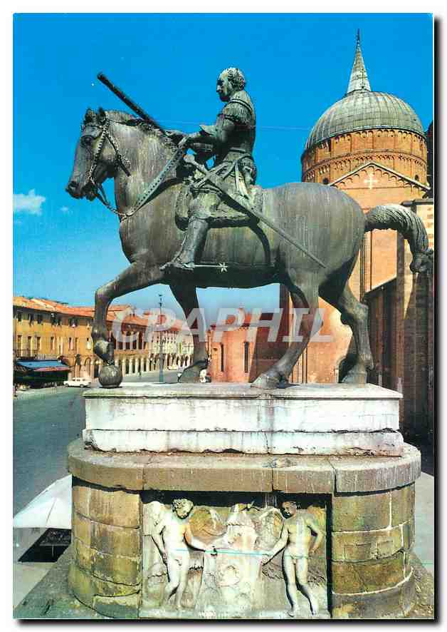 CPM Padova Monument equestre au Gattamelata Donatello 