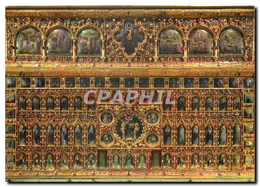 CPM Venezia Basilica di S Marco La Paie d'Or 