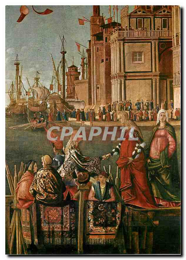 CPM Vittore Carpaccio Rencontre entre St Ursule et Eree 