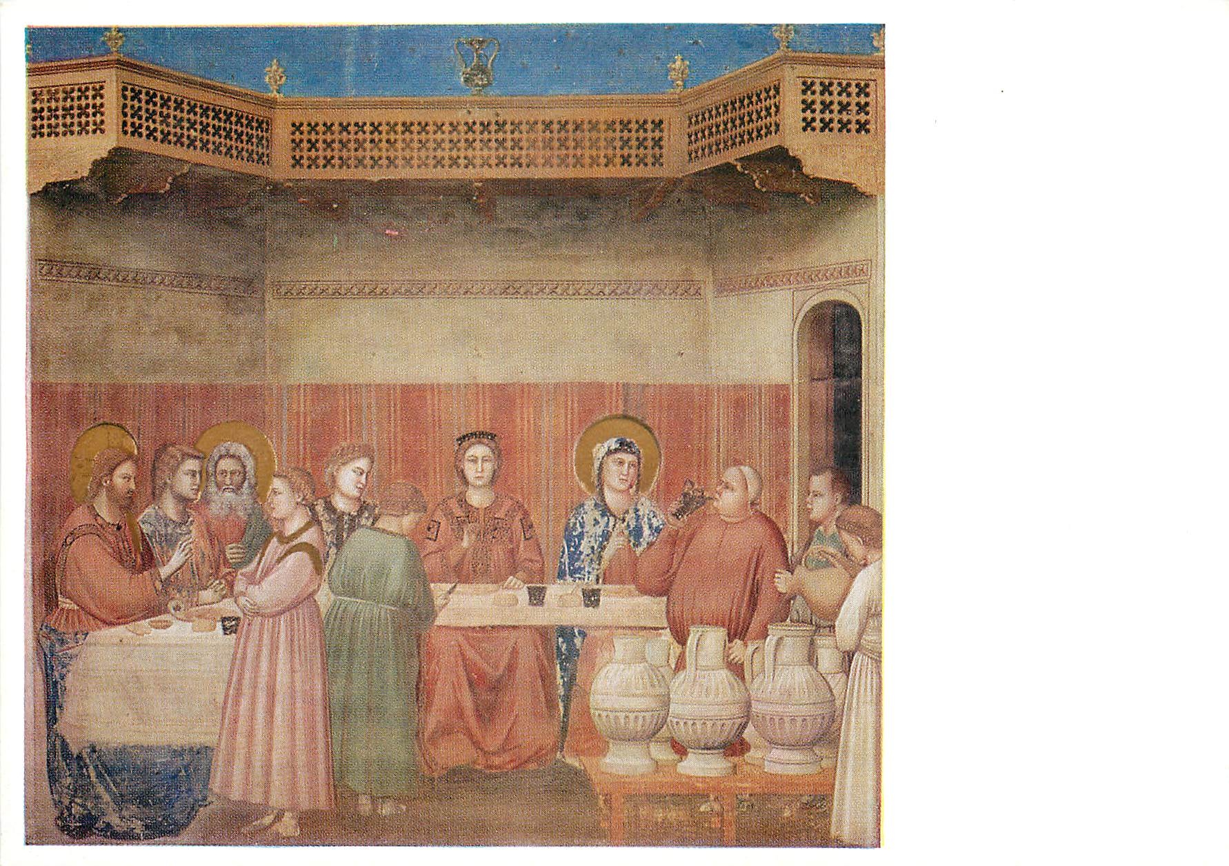 CPM Giotto Cappella degli Scrovegni La nozze di Cana 