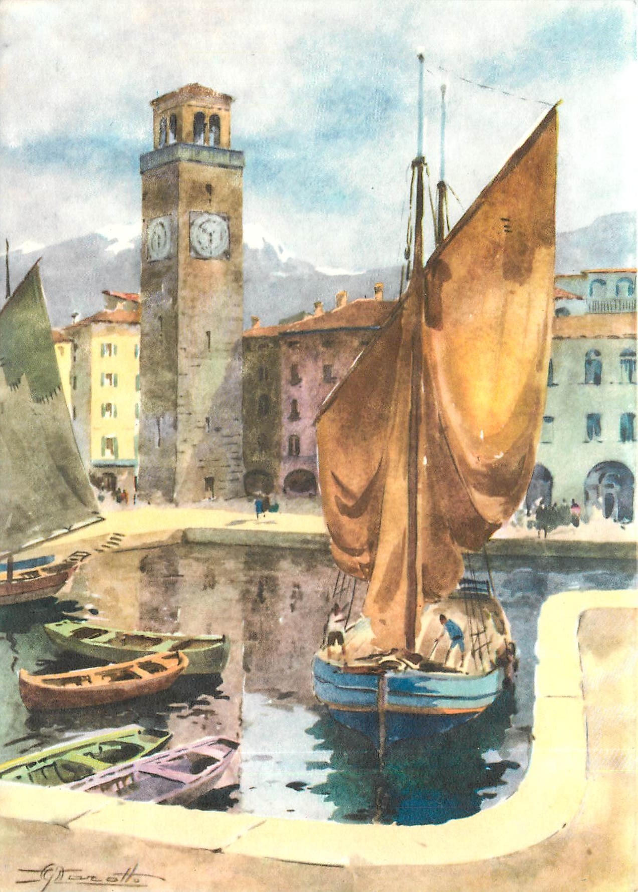 CPM Lago di Garda Riva del Garda Le Port 