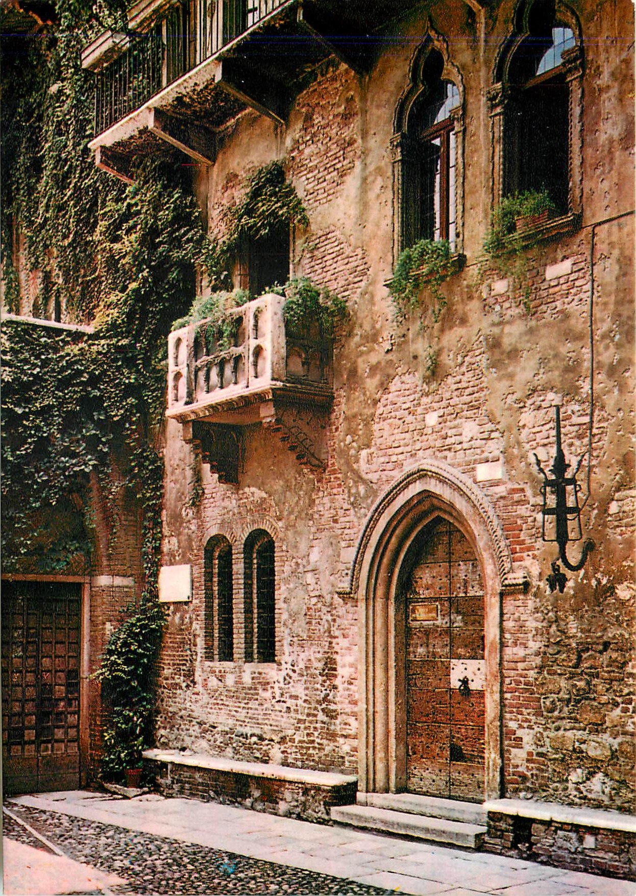 CPM Verona Maison de Juliette Le balcon 