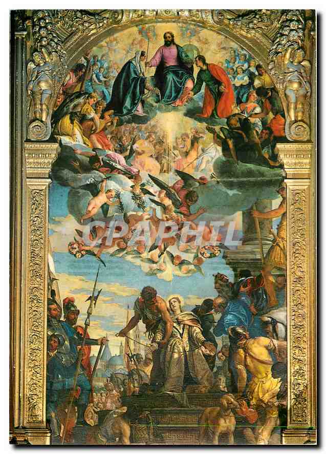 CPM Padova Basilica di S Giustina Martyre de Ste Justine 