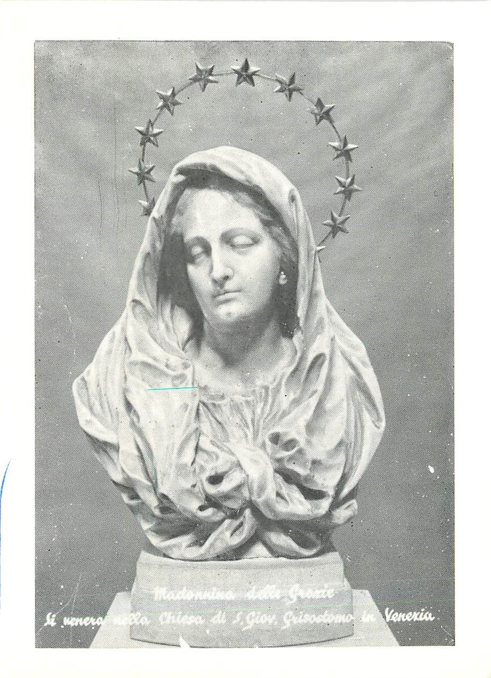 CPM Preghiere Alla Madonna Delle Grazie Venezia 