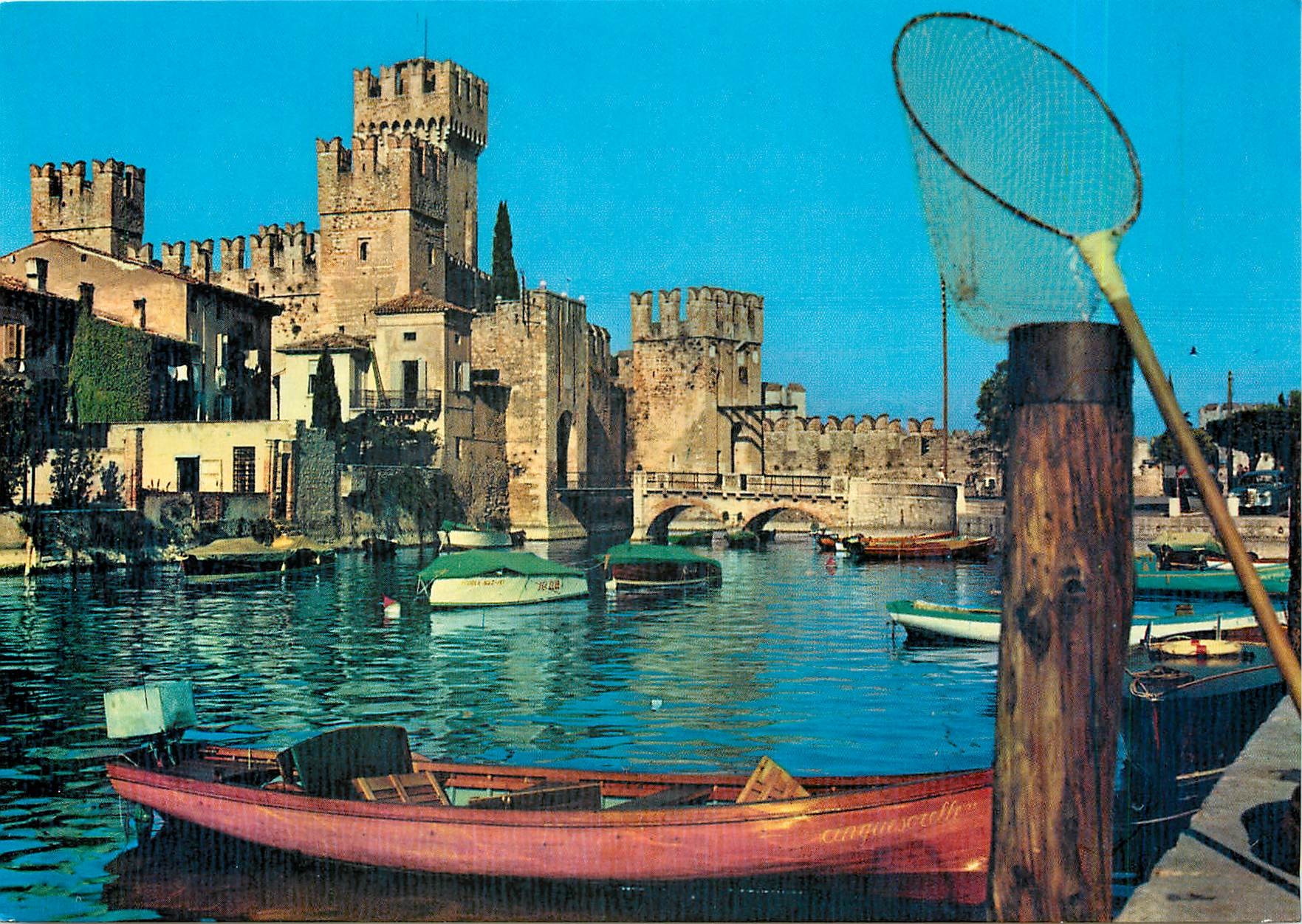 CPM Lago di Garda Sirmione Le Chateau Scaligero 