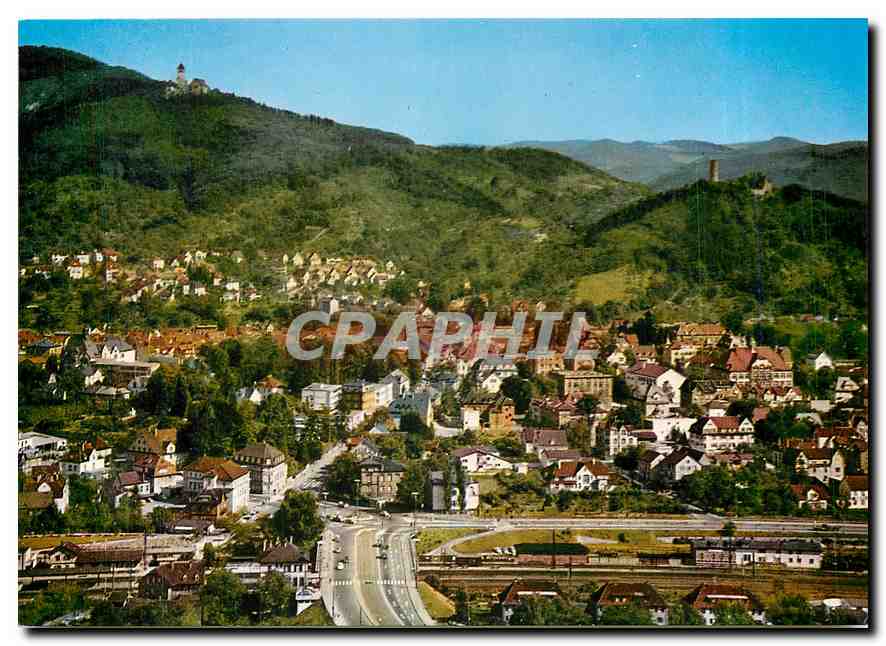 CPM Weinheim an der Bergstrasse mit der Wachenburg und Burgruine Windeck 
