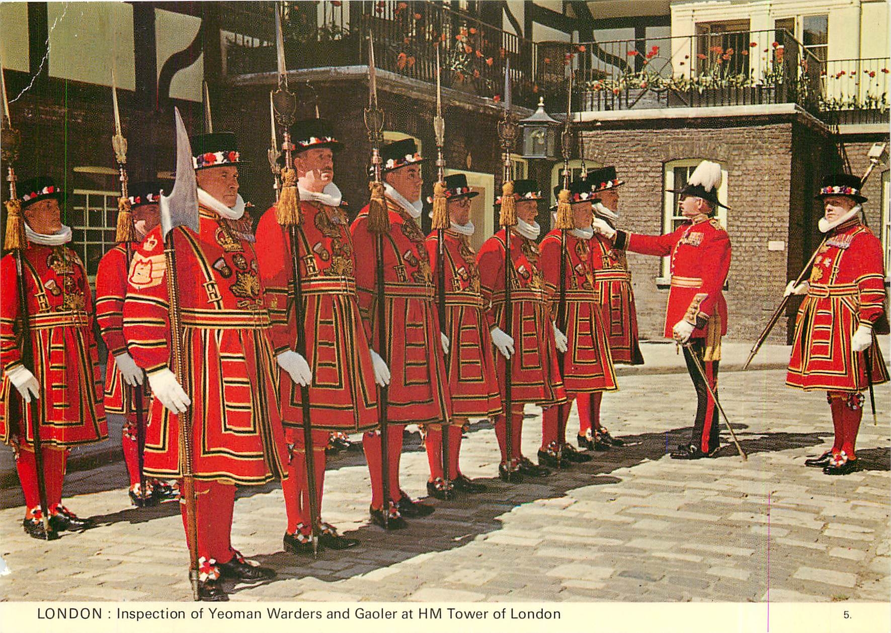 CPM London Inspection of Yeoman Warcers and Gaouler at HM Tower of London 