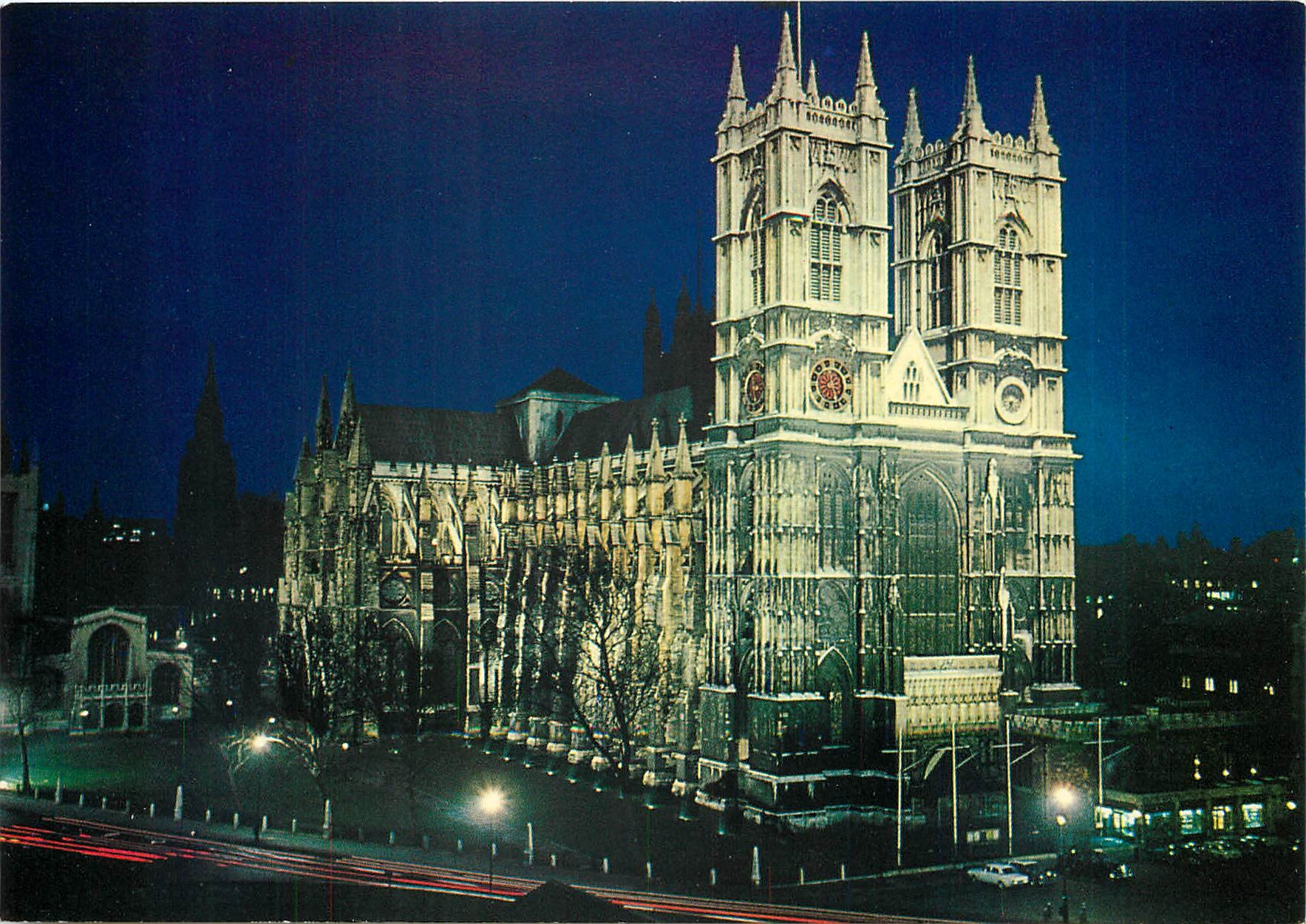 CPM Westminster Abbey by night Floodlit to celebrate its 900th anniversary 