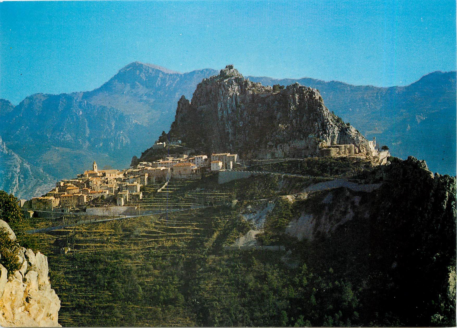 CPM Sainte Agnes Alpes Maritimes Le Village du Littoral le plus Haut d'Europe 