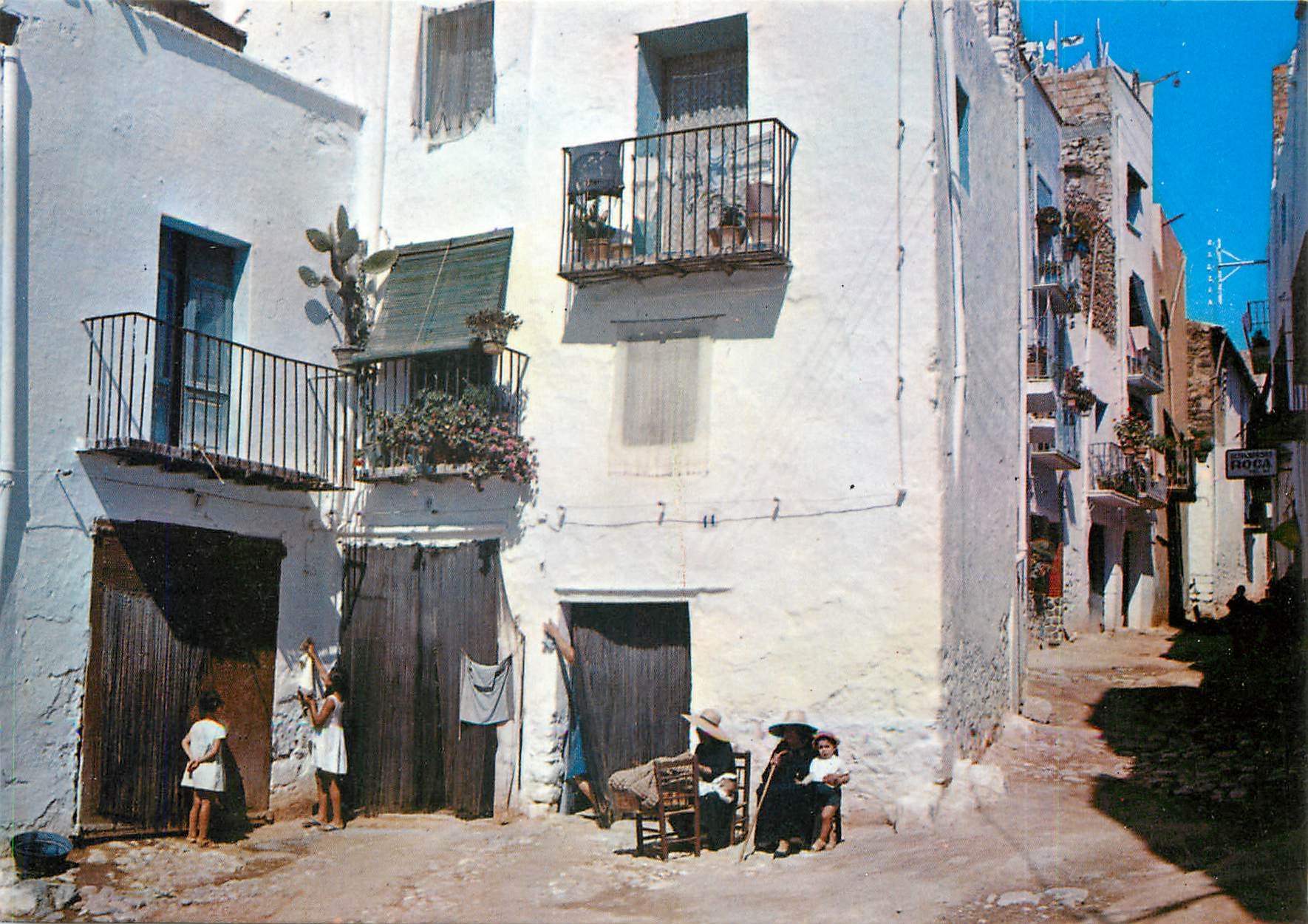 CPM Costa del Azahar Peniscola Calle tipica 