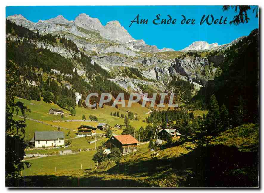 CPM Engelberg Zentralschweiz Sommer und Winterkurort 