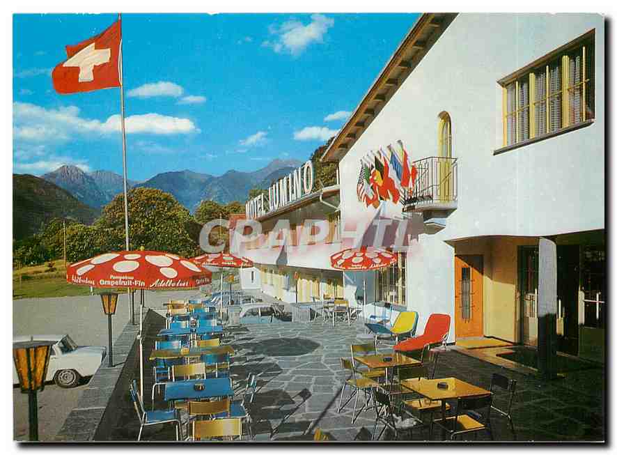 CPM Motel Lumino Restaurant Bellinzona on the road S Bernardino 