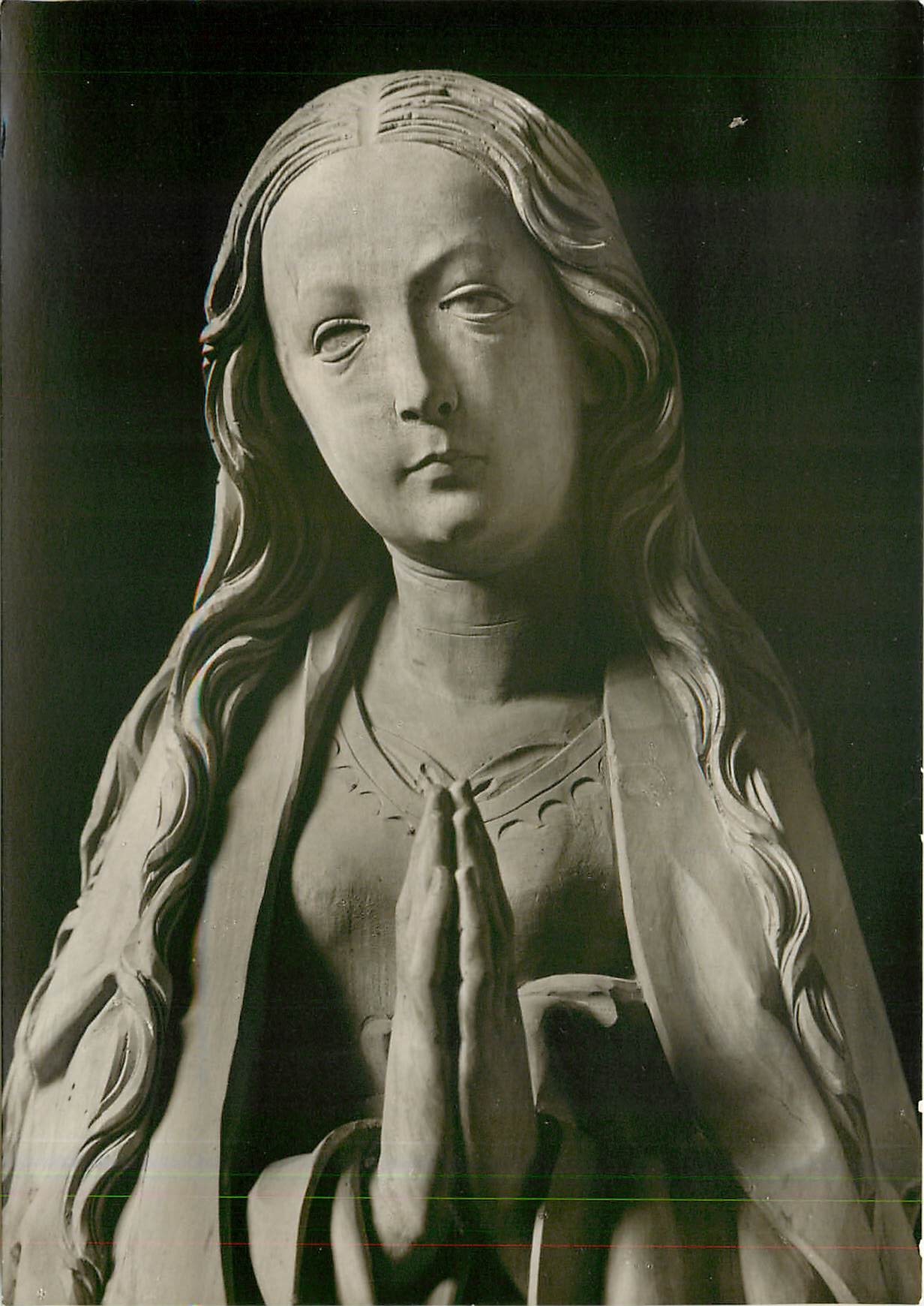 CPM Maria Aus der Kronung Aus dem Marienaltar v Tilman Riemenschneider Creglingen Tauber 