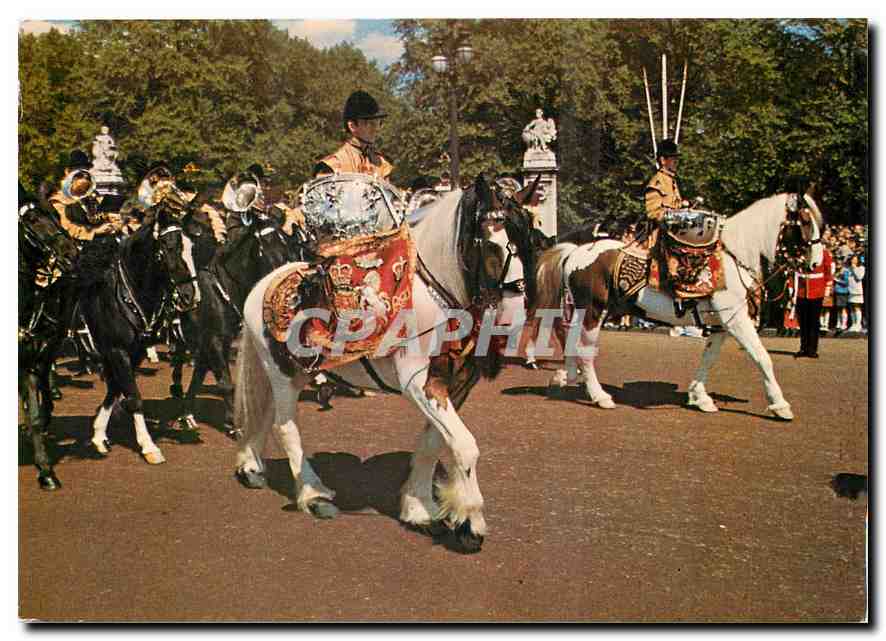 CPM Drum Houses London Drum Horses of the Life Guards and the Blues and Royal Mounted Massed Bands 