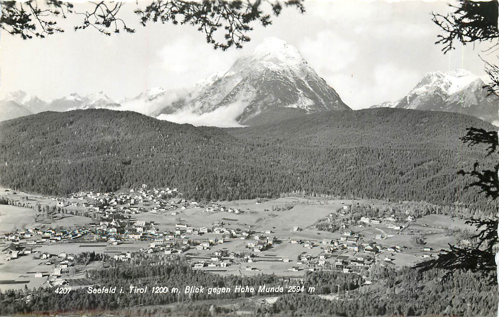CPM Seefeld Tirol Blick gegen Hohe Munde 