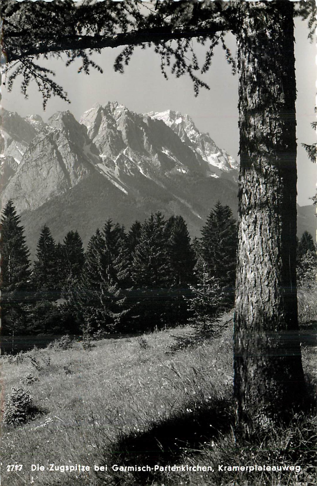 CPM Die Zugspitze bei Garmisch Partenkirchen Kramerplateauweg 