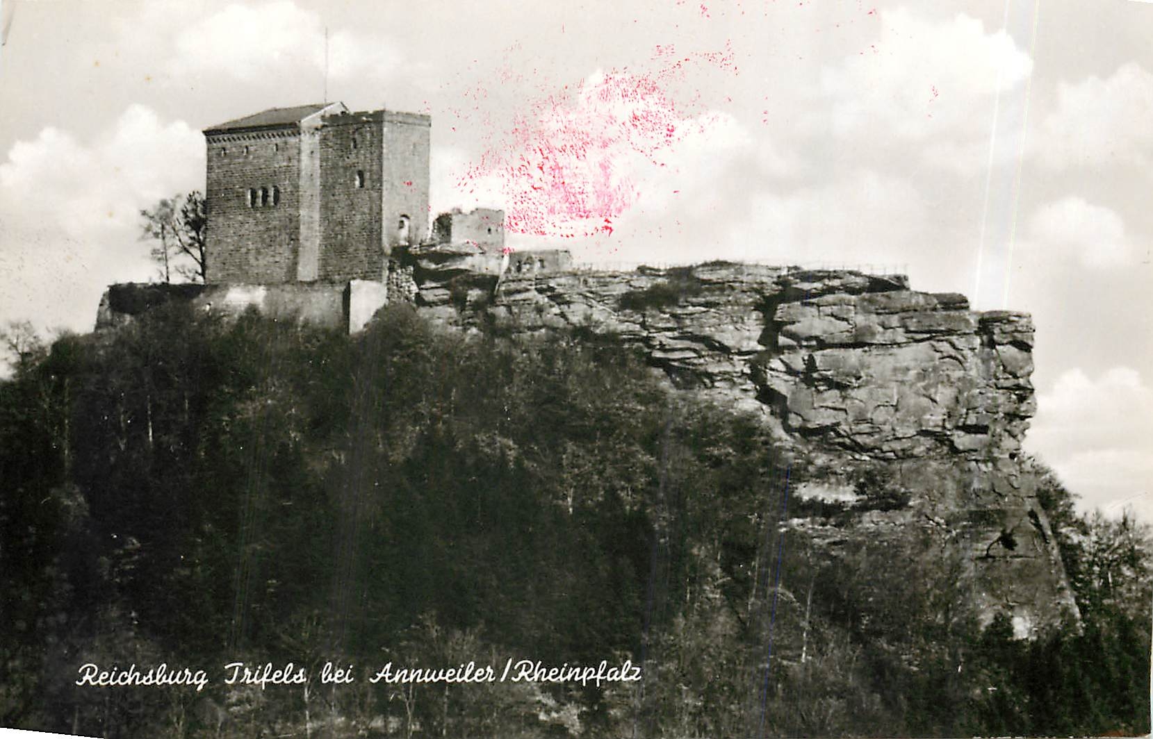 CPM Reichsburg Trifels bei Annweiler Rheinpfalz 