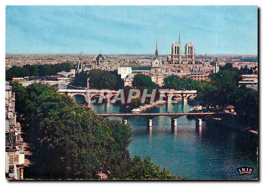 CPM Paris Notre Dame et les Sept Ponts 