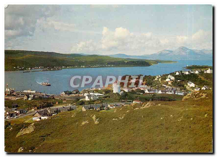 CPM Kyle of Lochalsh Ross shire Kyleakin and beyond the Cuillin Hills of Skye 