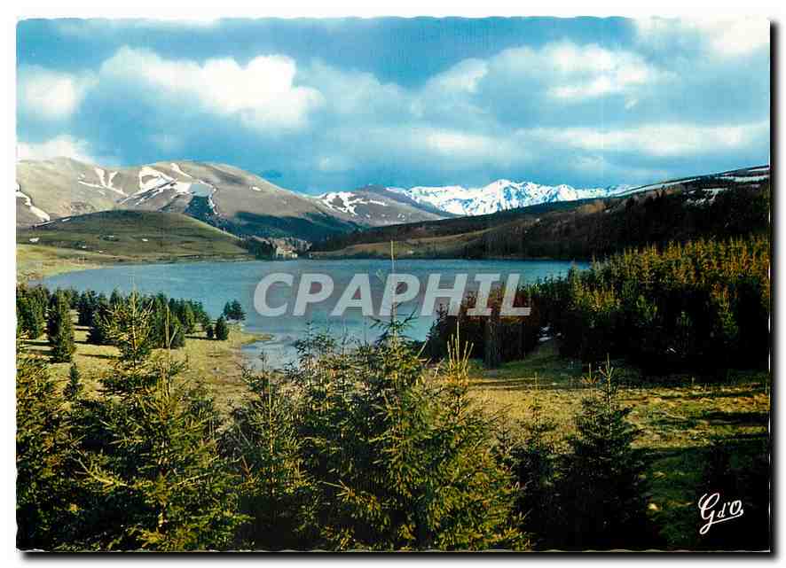 CPM Lac de Guery Puy de Dome Aux environs du Mont Dore et de La Bourbole 
