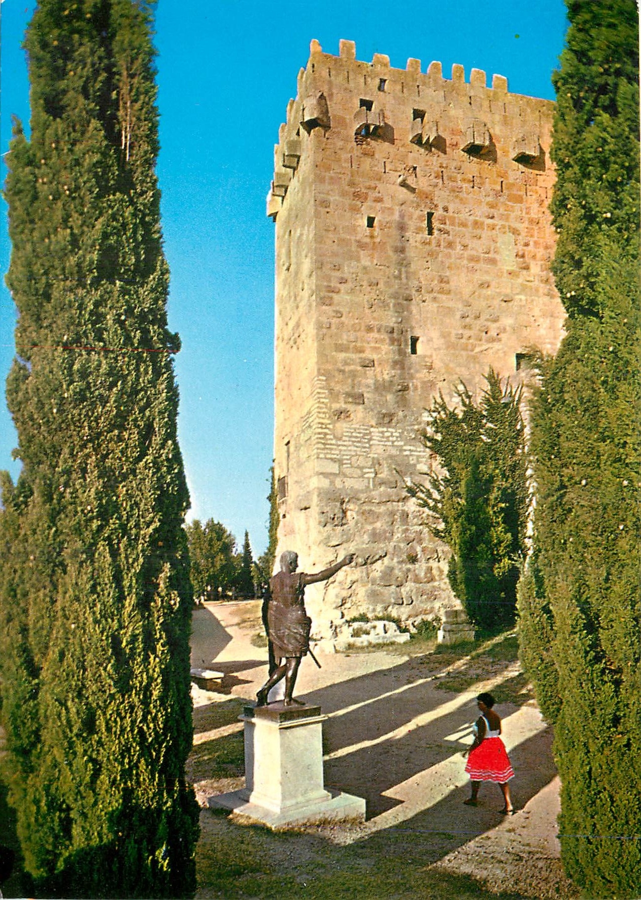 CPM Tarragona Estatua Augusto Y Torre Paborde 