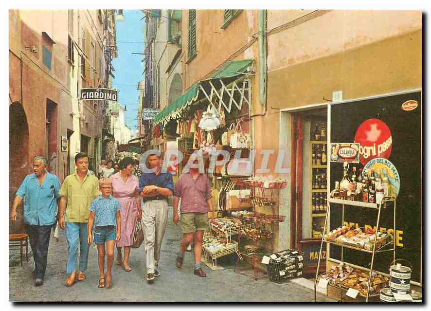 CPM Alassio II Budello Riviera des Fleurs 