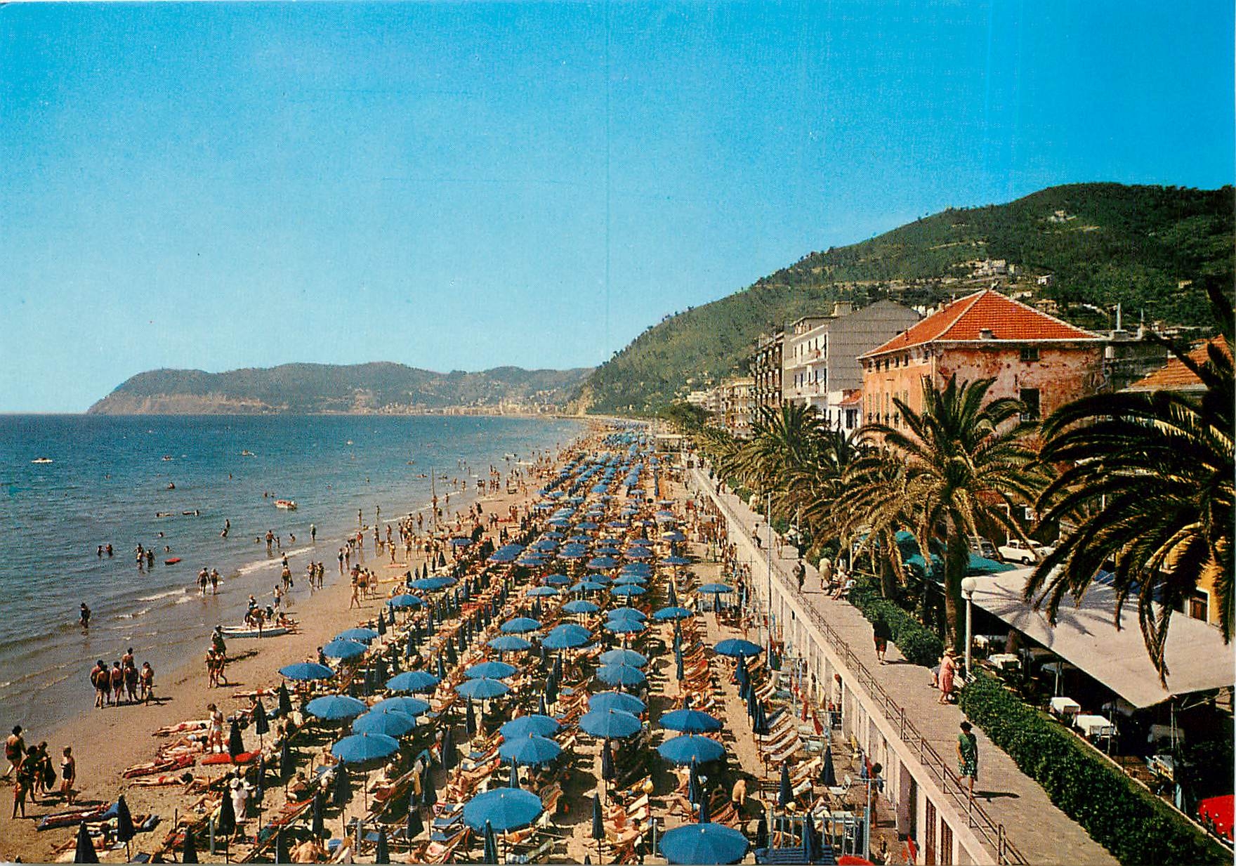 CPM Alassio La plage 