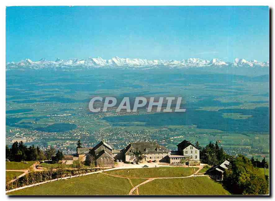 CPM Kurhaus Hotel Weissenstein Blick auf die Alpen 