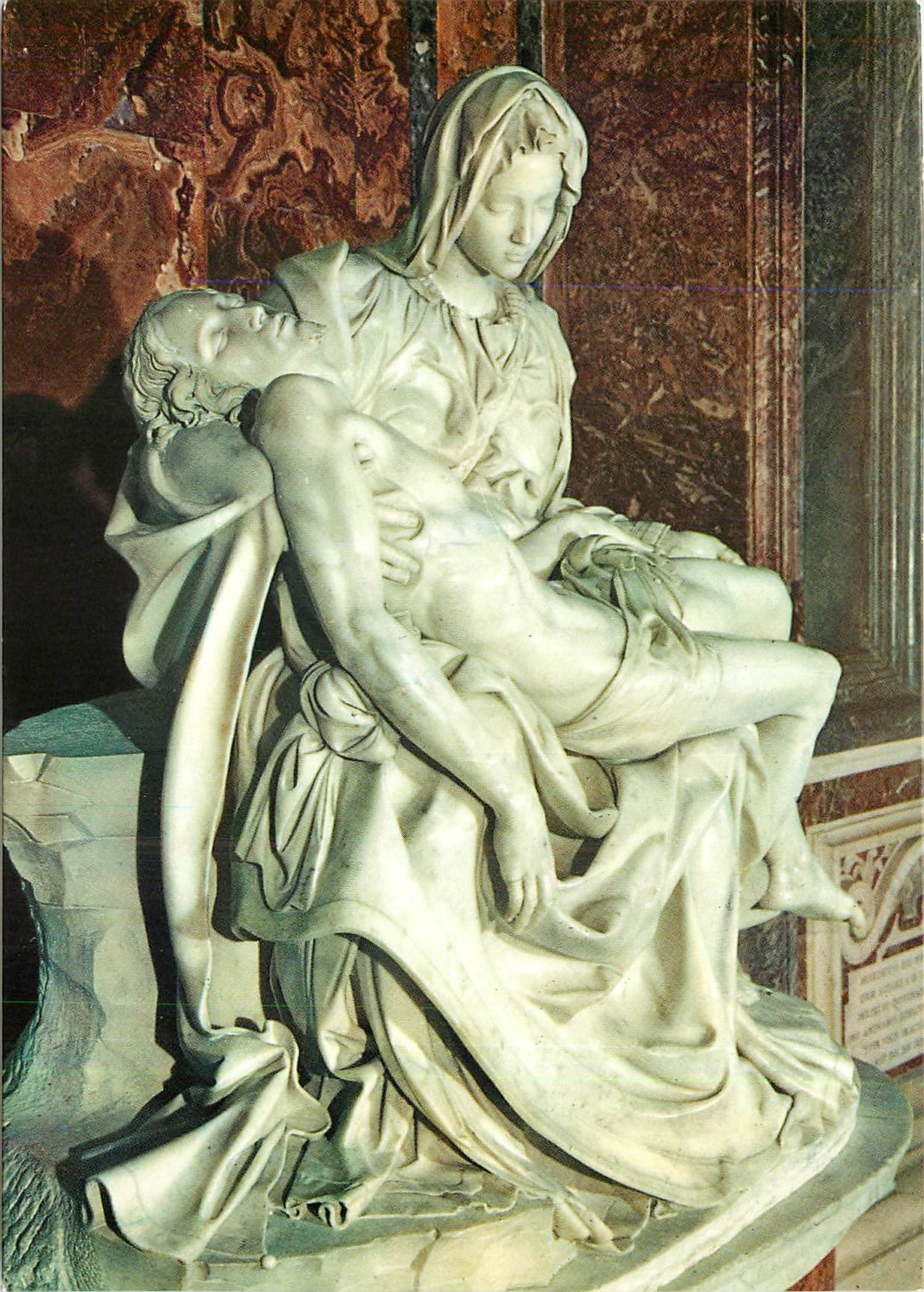 CPM Citta del Vaticano Basilique de St Pierre La Pitie de Michelangelo 